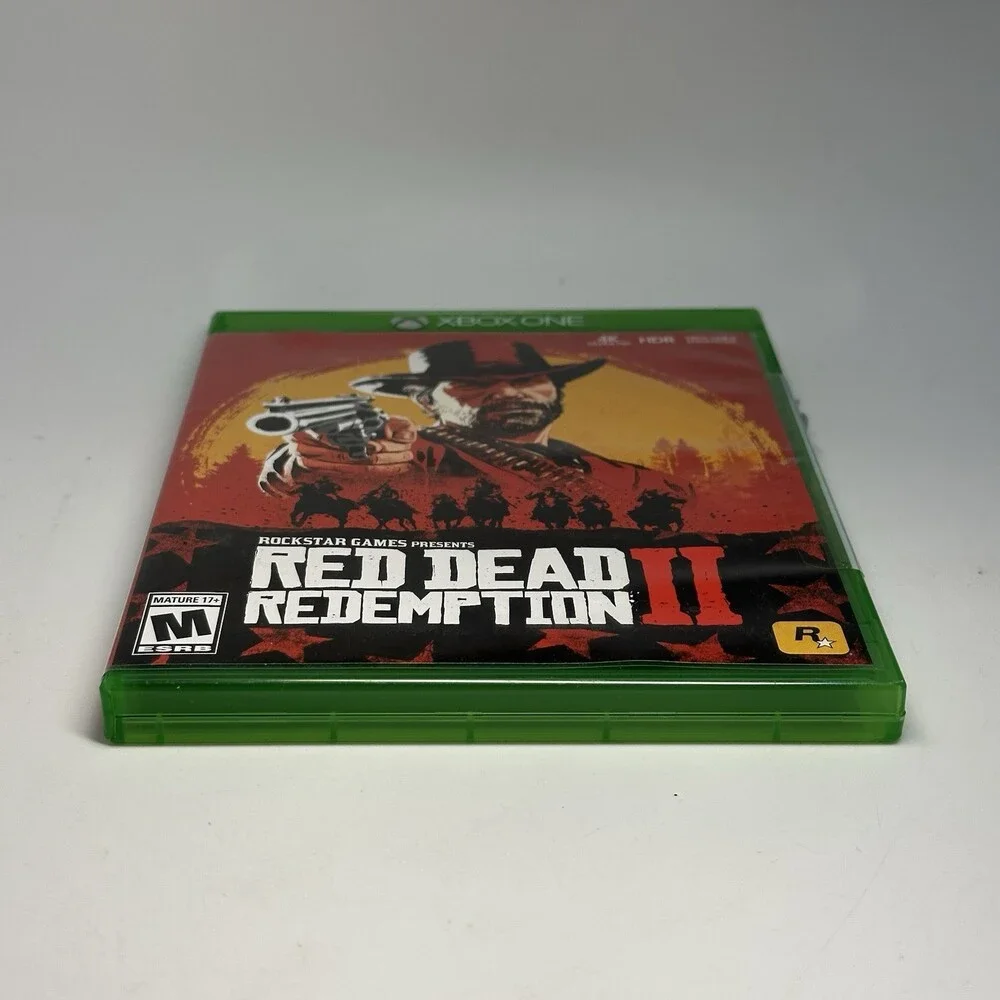 Red Dead Redemption 2 (Microsoft Xbox One, 2018) Tested & Working w/Map Insert!